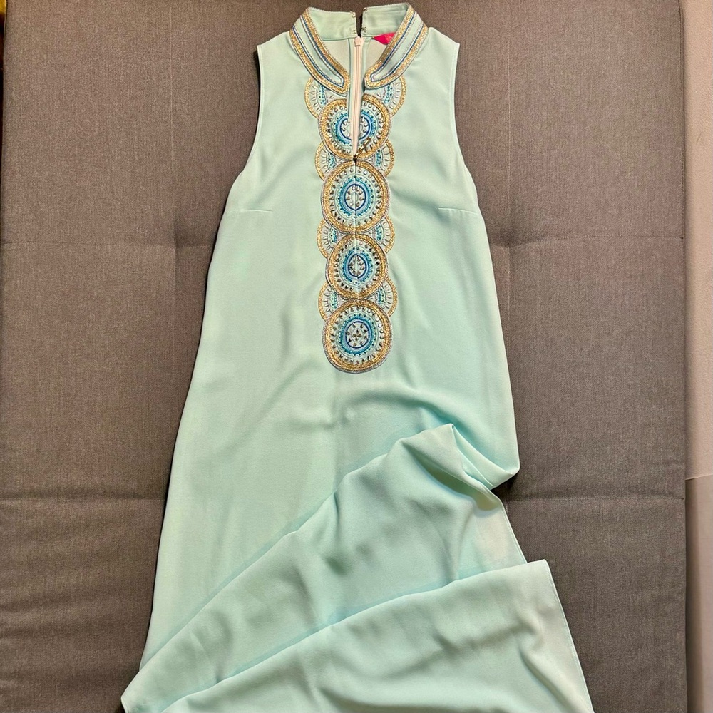 Lilly Pulitzer long beaded dress